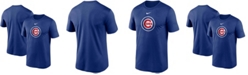 Nike Men's Royal Chicago Cubs Large Logo Legend Performance T-shirt